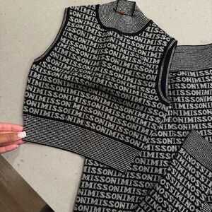 Missoni logo-print knitted legging and top